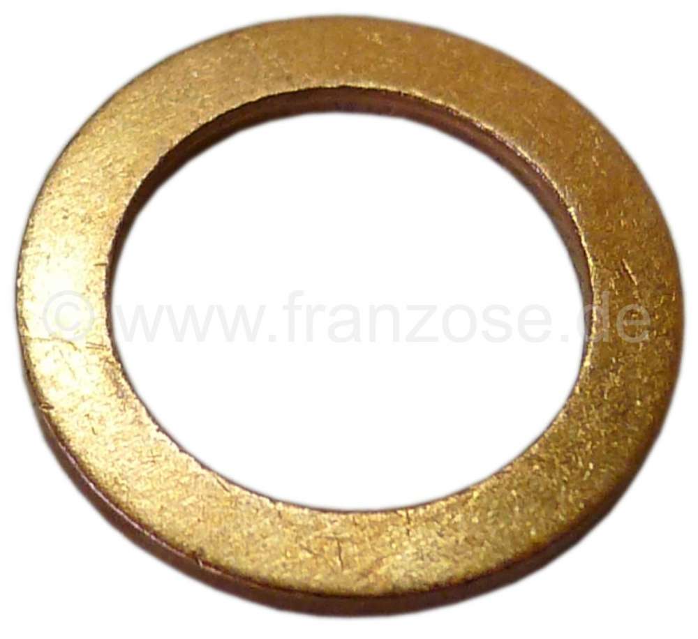 Citroen-2CV - Brake hose copper sealing ring. Dimension: 13 x 19 x 1,5mm. Peugeot Or. No. 461001