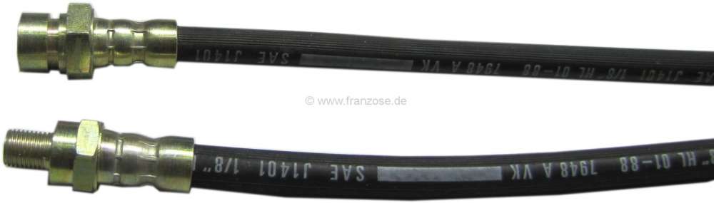 Alle - Simca 900/1000, brake hose in front.  Connection 3/8 