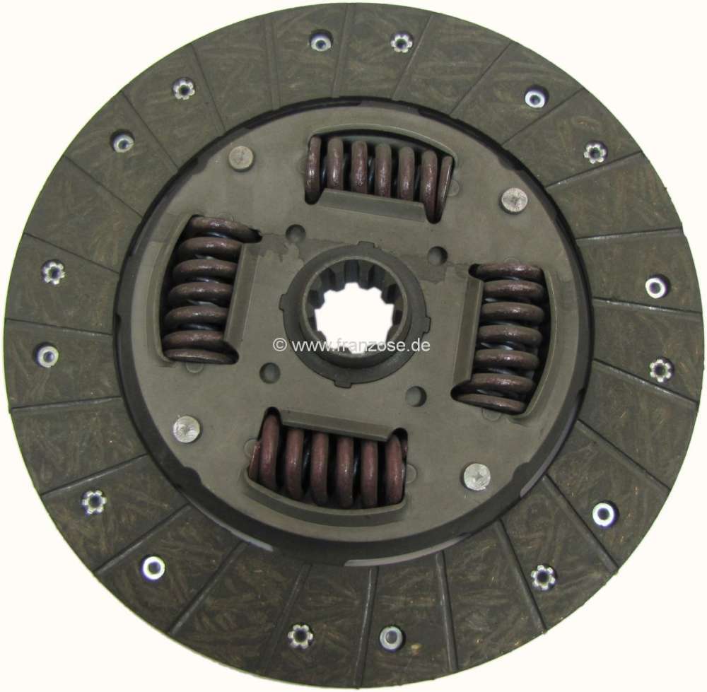 Peugeot - P 504, clutch disk, suitable for Peugeot 504 V6. Dimension: 228 x 155 x 3.2 mm, 29/24mm, 1