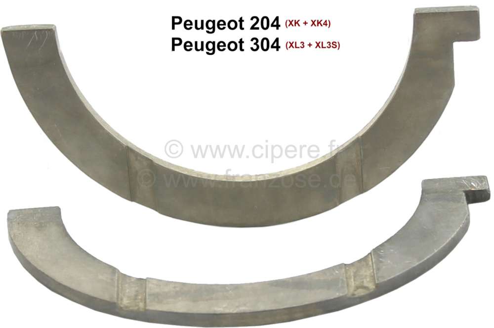 Peugeot - P 204/304, check disk for the crankshaft. Suitable for Peugeot 204 (engine XK + XK4). Peug