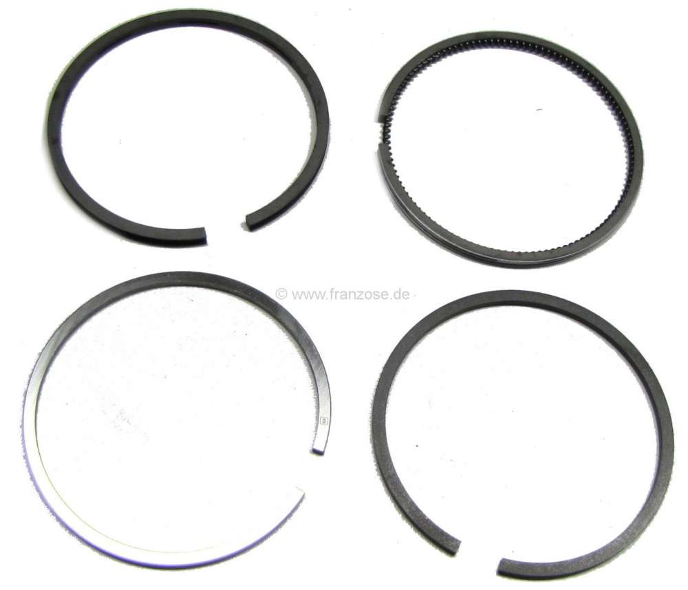 Sonstige-Citroen - P 403, piston ring set (for 4 pistons). Suitable for Peugeot 403. Bore: 80,0mm. Piston rin