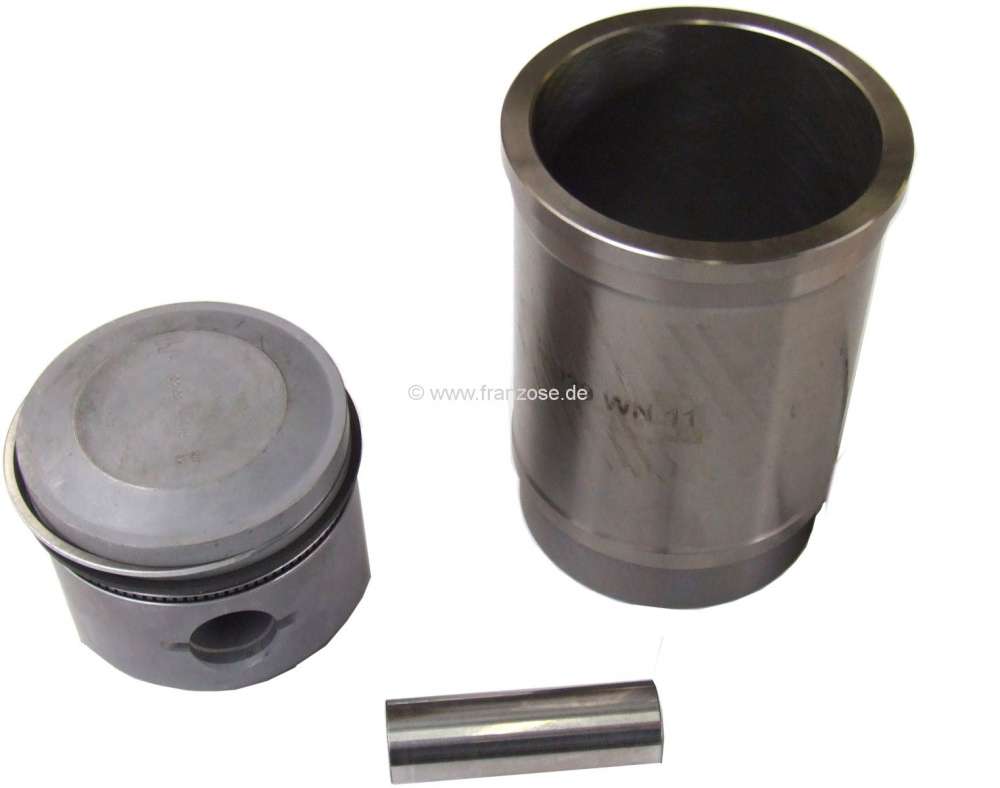 Peugeot - P 404, pistons + liner (1 piece), suitable for Peugeot 404, starting from year of construc