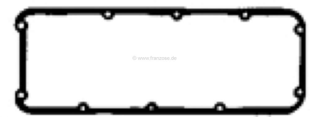 Peugeot - P 504/604/R30, valve cover gasket on the right. Suitable for Peugeot 504 V6 (Cabriolet + C