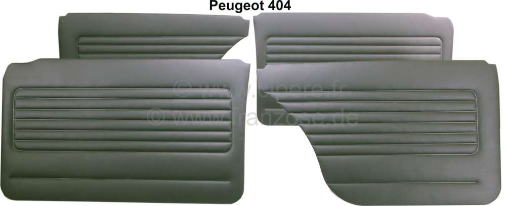 P 404, Zierleiste Edelstahl poliert, Peugeot 404. Tür vorne, links