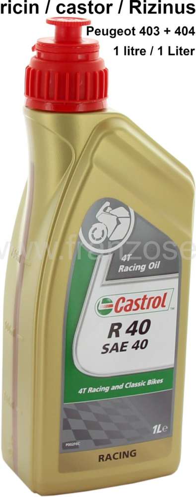 Peugeot - oil rear axle for Peugeot 403.404 Castrol R40, transmission fluid