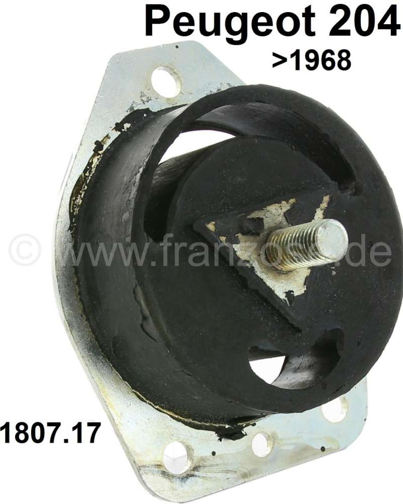 Renault - P 204, engine suspension in front, centrically. Suitable for Peugeot 204, to year of const