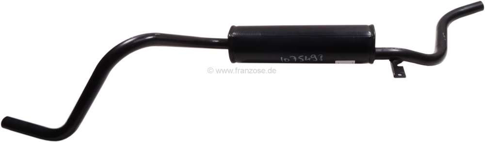 Peugeot - P 403, silencer rear. Suitable for Peugeot 403 BREAK. Installed from year of construction 