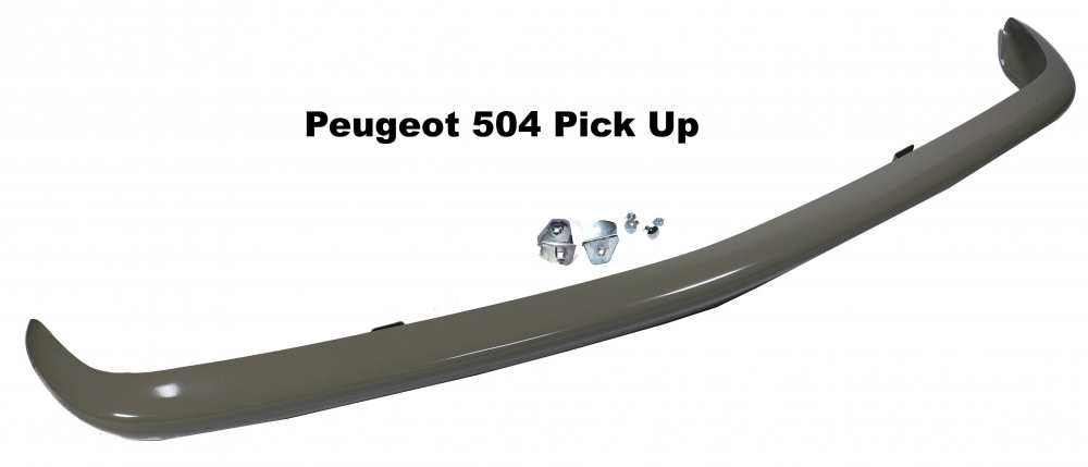 Peugeot - P 504, front bumper (primed). Suitable for Peugeot 504 Pick UP.