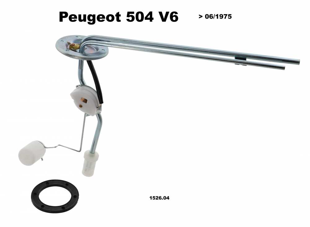 Peugeot - P 504V6, fuel sender. Suitable for Peugeot 504 V6 (convertible + coupé), up to year of co