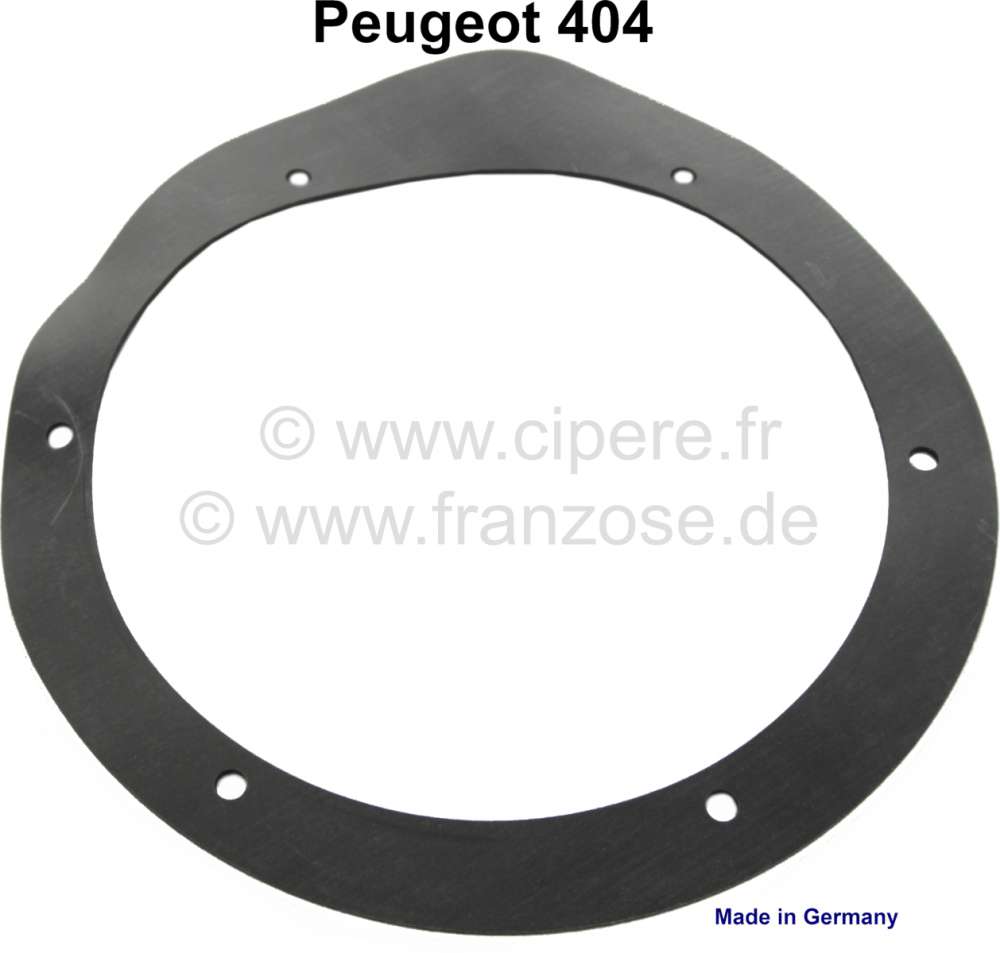 Peugeot - P 404, seal headlamp casing  in the fender! For Peugeot 404. Made in Germany.