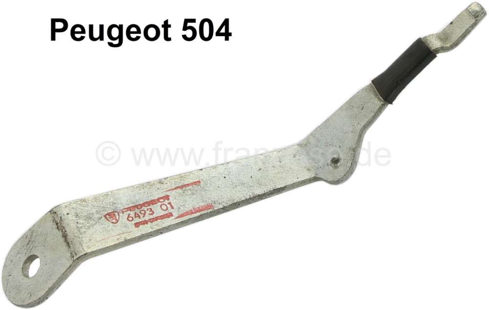 Renault - P 504, control lever for the ventilation (original Peugeot). Suitable for Peugeot 504 (sed