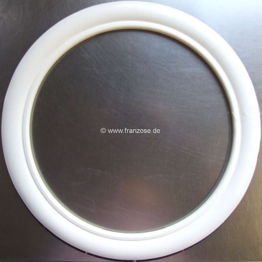 Citroen-2CV - White wall trim rings, 13 inch (4 fittings), suitable to the 13 inch rims trim rings. Rena