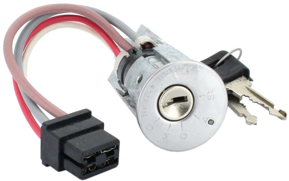 Citroen-2CV - P 104/LNA, ignition lock Peugeot 104 (all models) + Citroen LNA (11/1976 > 10/1986). Diame