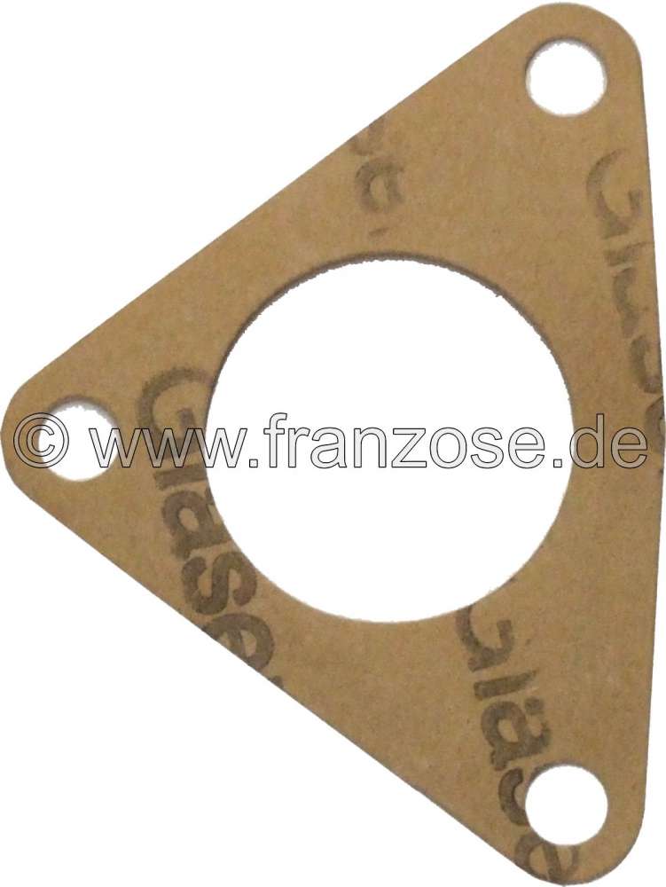 Peugeot - P 404, intake pipe seal (of paper). Suitable for Peugeot 404, with carburetor engine (apar