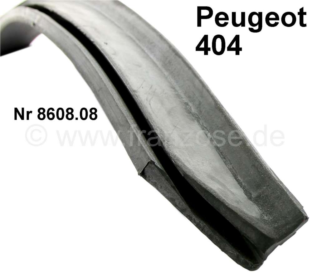 Peugeot - P 404, luggage compartment seal down, crosswise. Suitable for Peugeot 404 sedan. Or. No. 8