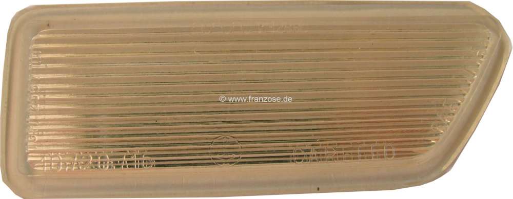 Peugeot - Glass for license plate light clearly,right, Peugeot 404 Cabrio