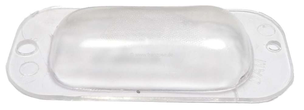 Peugeot - P 404, license plate light cap, suitable for Peugeot 404. Note: Only the cap is supplied. 