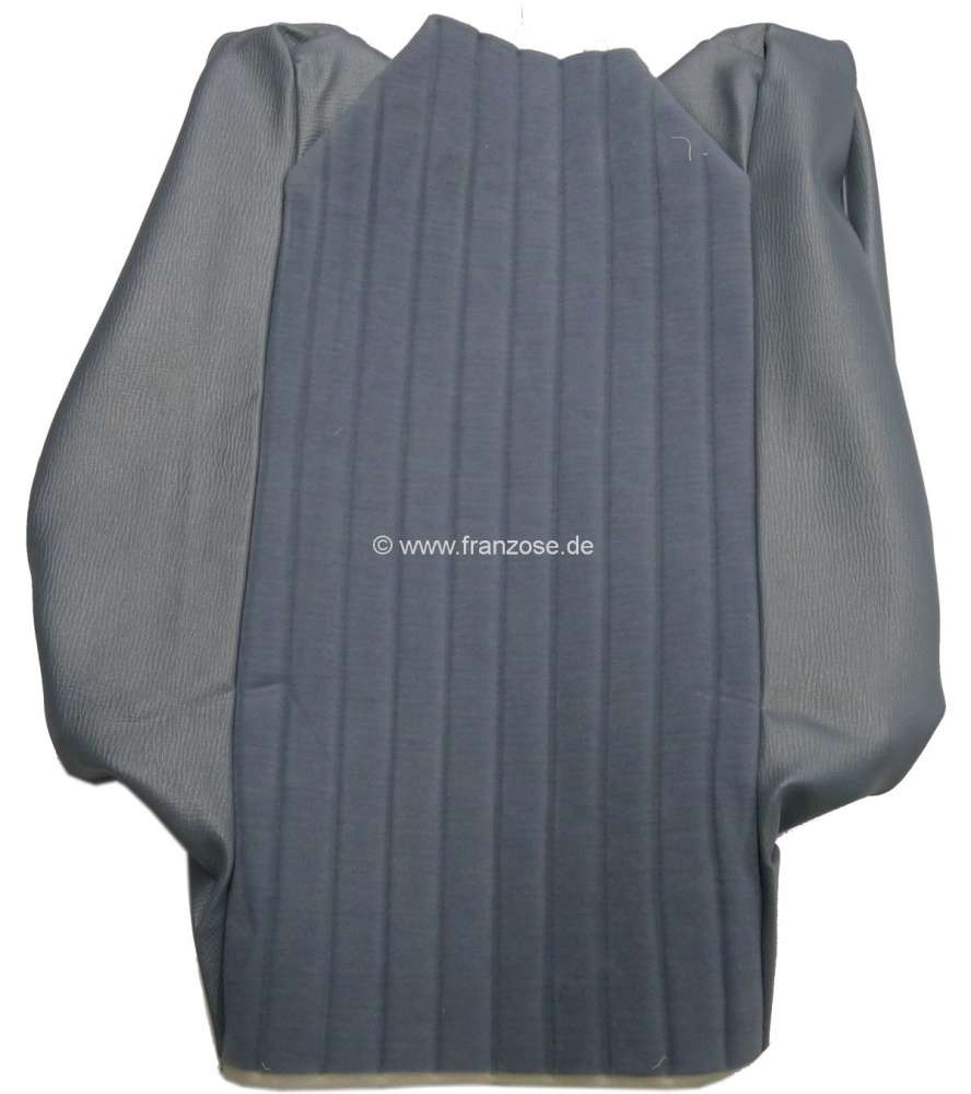 Peugeot - P 504, vinyl Gris 3304 - material Ardoise 2302, backrest cover in front, Peugeot 504 sedan