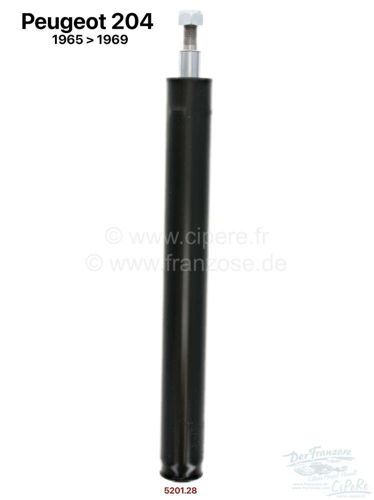Peugeot - Shock absorber front for Peugeot 204 (1 piece) from 1965 to 1969. Or.no.: 520128