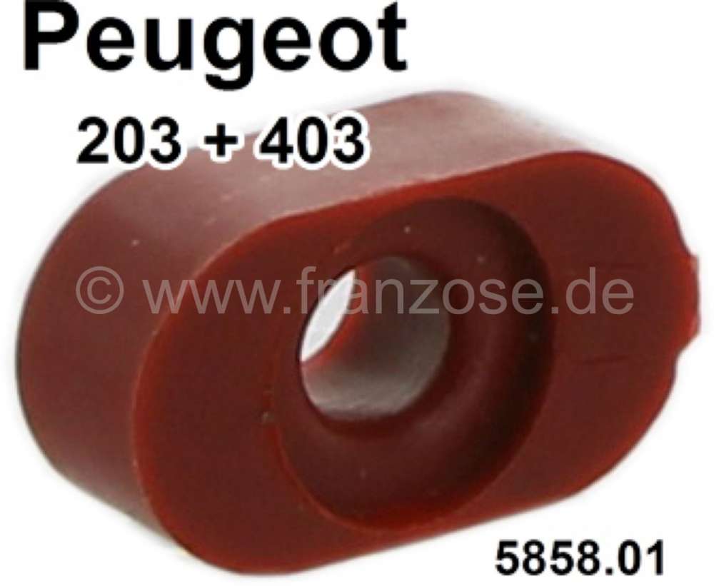 Peugeot - P 203/403, slide shoe for starter motor yoke (original Peugeot), per piece. Suitable for P