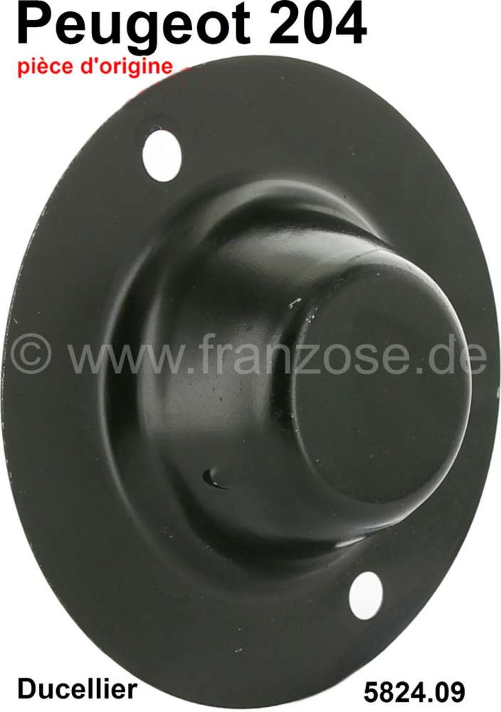 Citroen-2CV - P 204/304, lid rear, for starter motor. Suitable for Peugeot 204. Or. No. 5824.09
