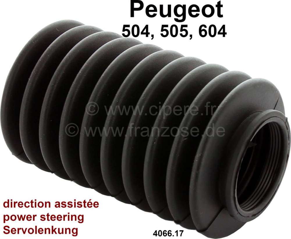P 504505604 steering sleeve power steering) Large opening. Suitable for  Peugeot 504 from