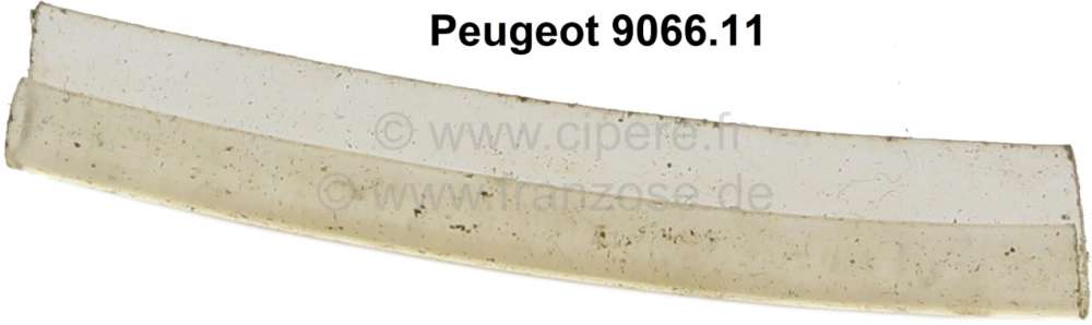 Peugeot - P 504/604, plastic seal (50mm long), for the chrome sheet metals on the box sill. Suitable