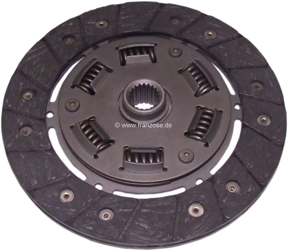 Citroen-2CV - Clutch disk, suitable for Renault Caravelle, R8. Diameter: 160mm. Number of teeth: 20. Rep