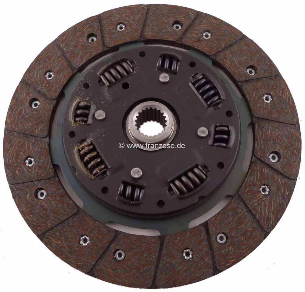 Citroen-2CV - Clutch disk. Diameter: 235mm. Teeth: 21. Suitable for Renault Alpine A310. Renault R30. (2