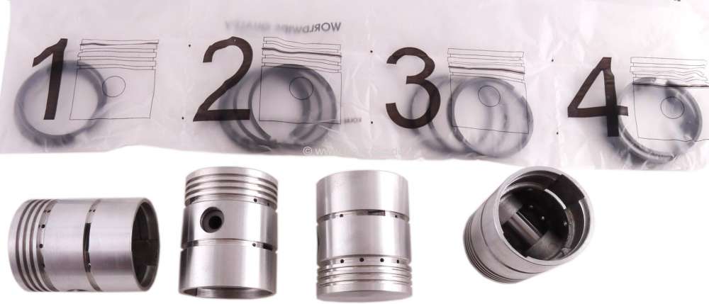 Renault - Juvaquatre, piston (4 fittings). Suitable for Renault Juvaquatre, of year of construction 