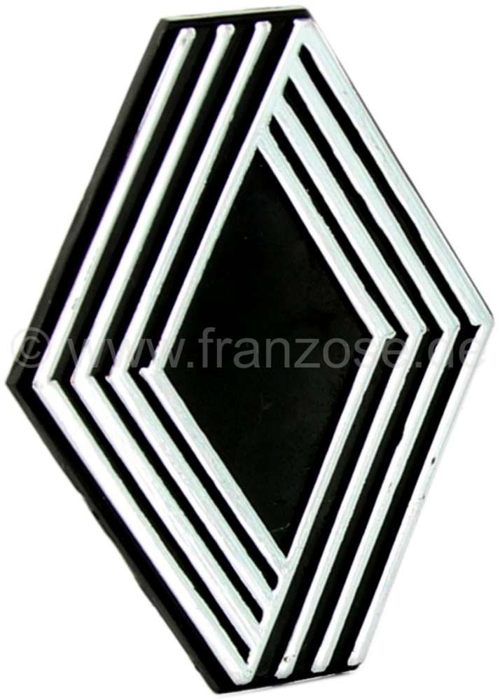 Renault - Renault emblem, universal. Dimension: 62 x 50mm. Material: Synthetic.