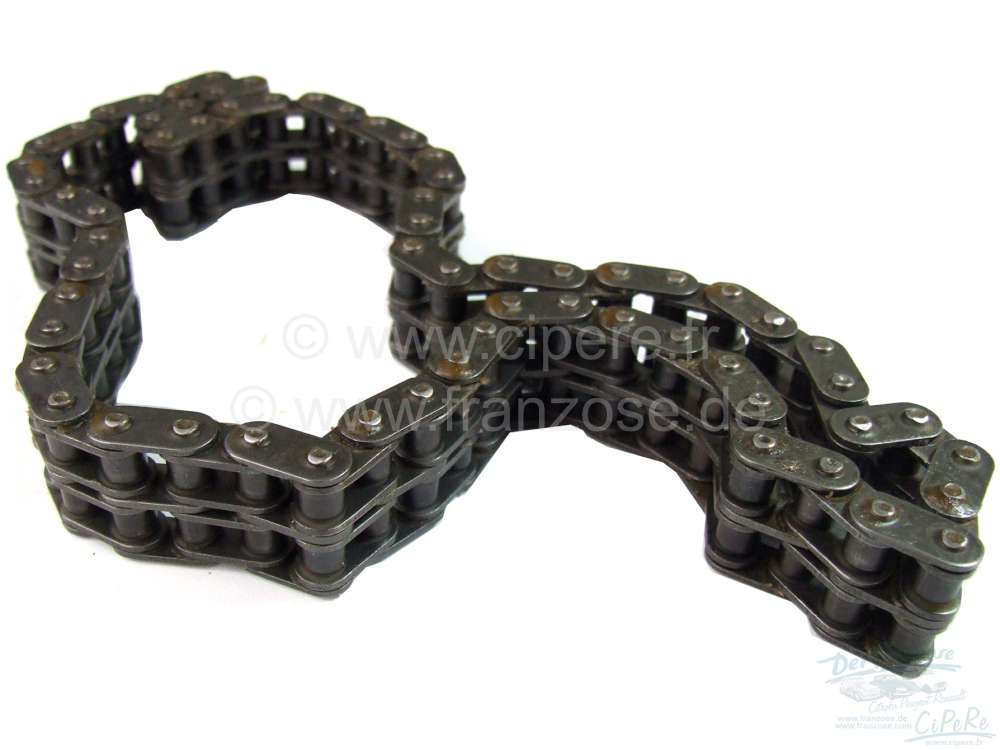 Renault - R4, Camshaft drive chain, 64 chain links (duplex, double chain). Suitable for Renault R4 (