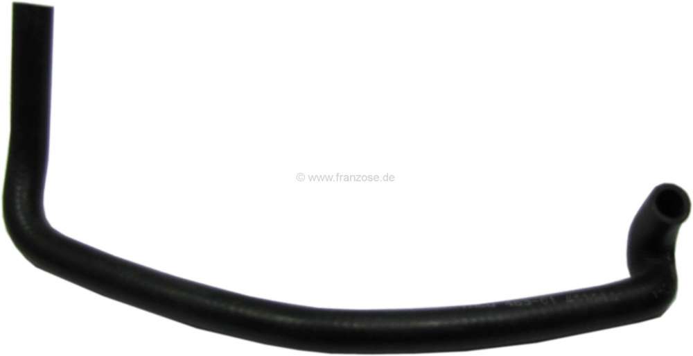 Renault - Dauphine, heater hose, return hose from the heat exchanger. Suitable for Renault Dauphine.