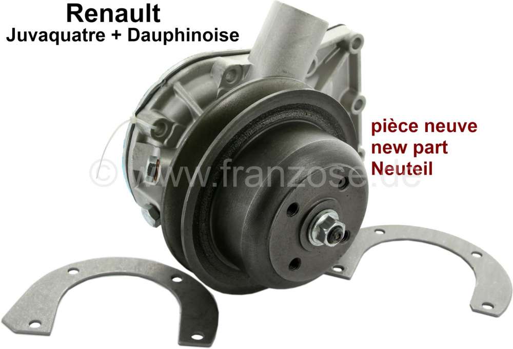 Renault - Juvaquatre/Dauphinoise, water pump, new part. Suitable for Renault Juvaquatre + Dauphinois
