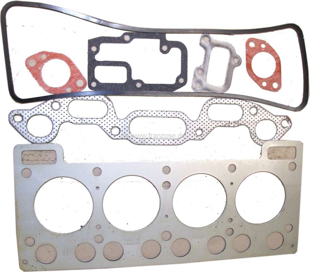 Renault - R8/R10/Caravelle, engine gasket set. Suitable for Renault R8 (1108cc), of year of construc