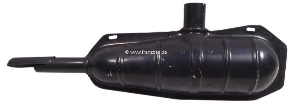 Renault - Dauphine, silencer, suitable for Renault Dauphine R1090 + R1091. Installed one starting fr