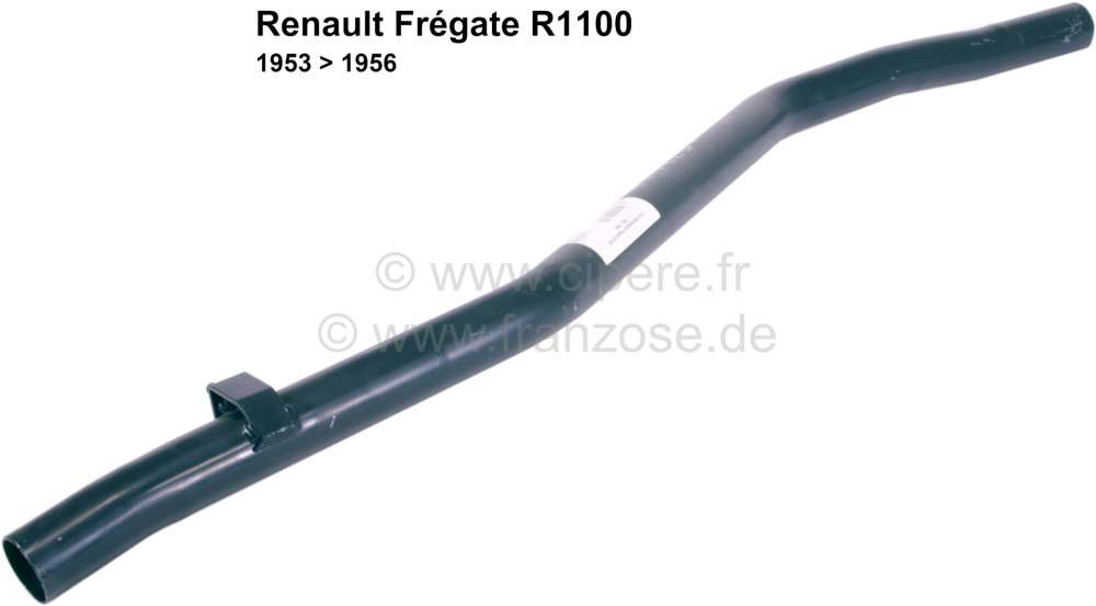 Sonstige-Citroen - Fregate, intermediate pipe exhaust (between the silencers), suitable for Renault Fregate R