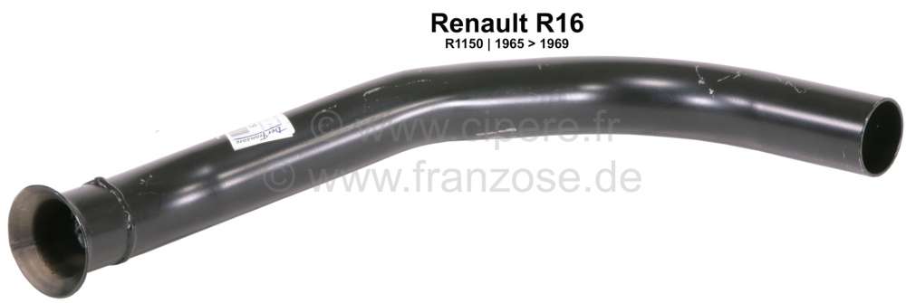 Renault - R16, R1150, elbow pipe (first exhaust pipe before the front muffler), suitable for Renault