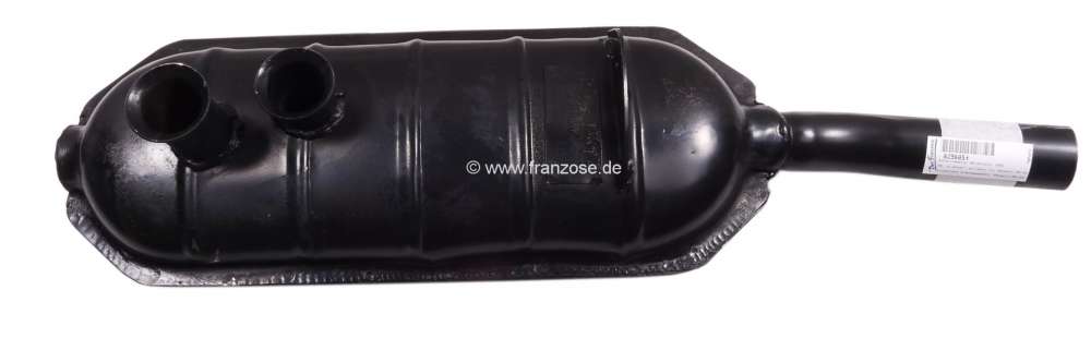 Renault - R8, silencer, suitable for Renault R8 Gordini 1300, R1135. Installed starting from year of