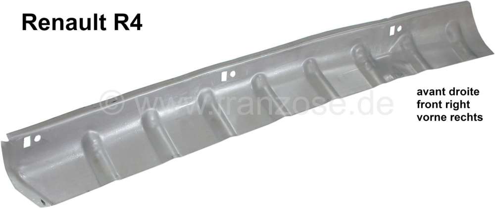 Alle - Fender securement edge (repair sheet metal), in front on the right (upper section). Suitab