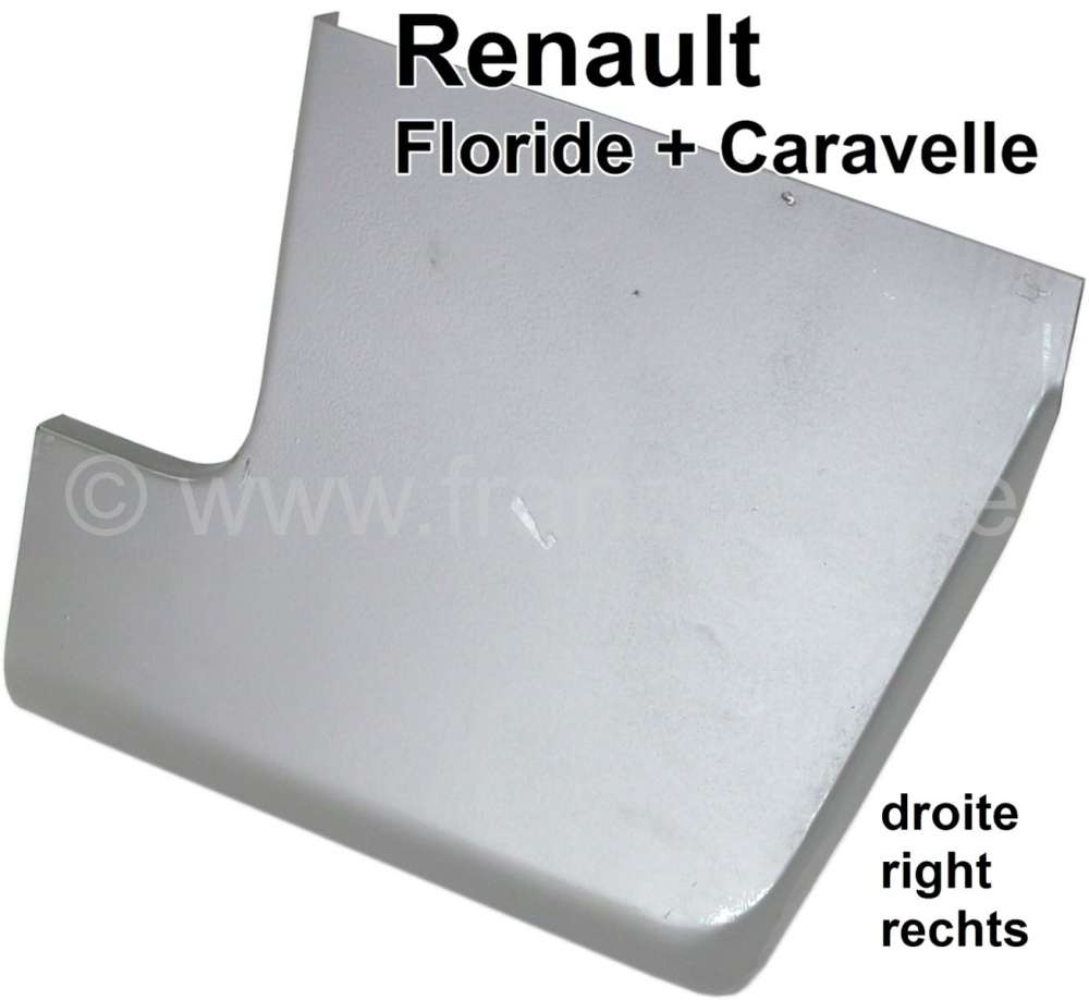 Renault - Floride/Caravelle, fender right (front fender) repair sheet metal in front at the rear. Su