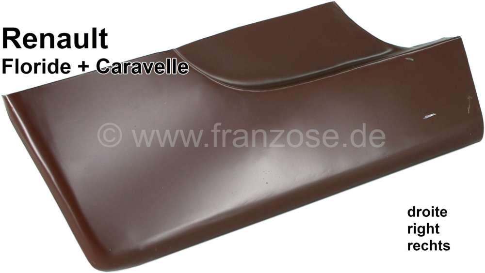 Renault - Floride/Caravelle, fender right (rear fender) repair sheet metal front (connection to the 