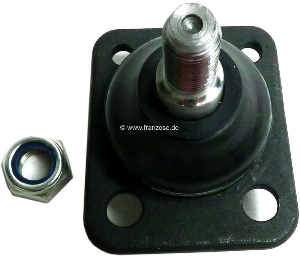Citroen-2CV - R12/R15/R17/R18 TL+TS/R20 until 1989, ball and socket joint above. Pin height to area for 