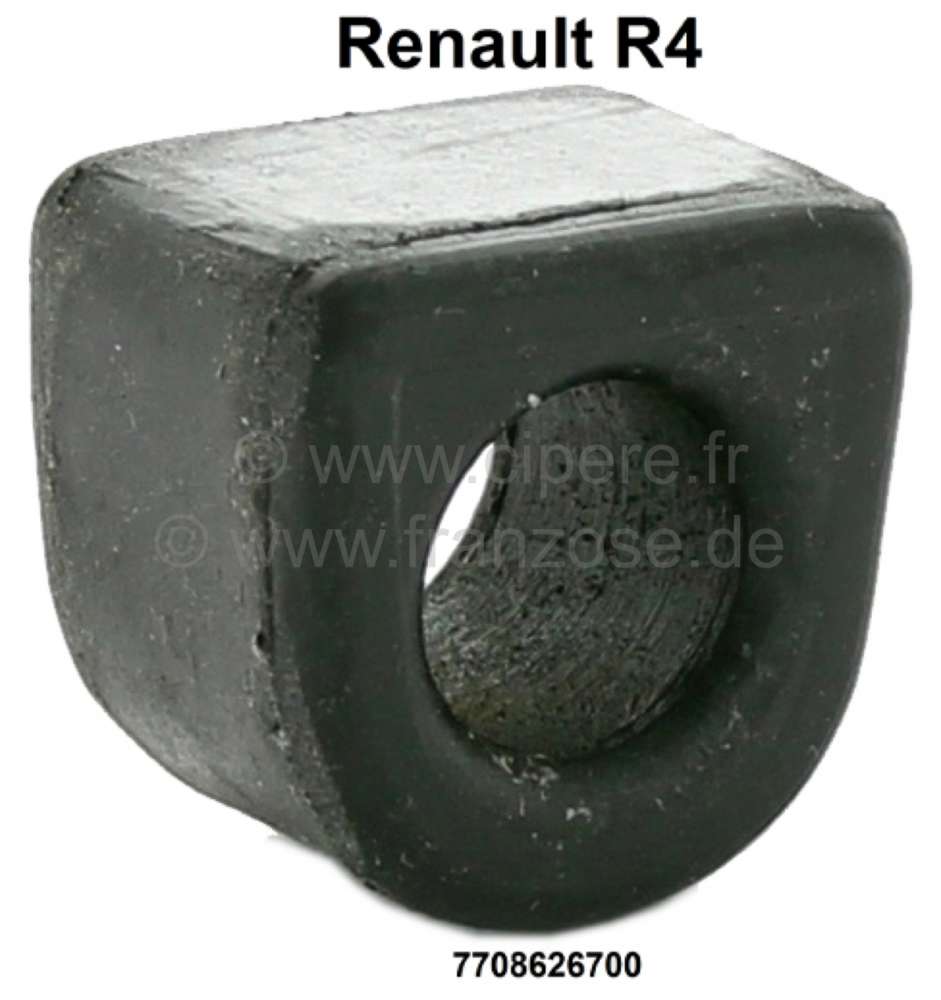 Alle - R4, anti roll bar rubber (per piece). Suitable for Remault R4. Securement the anti roll ba