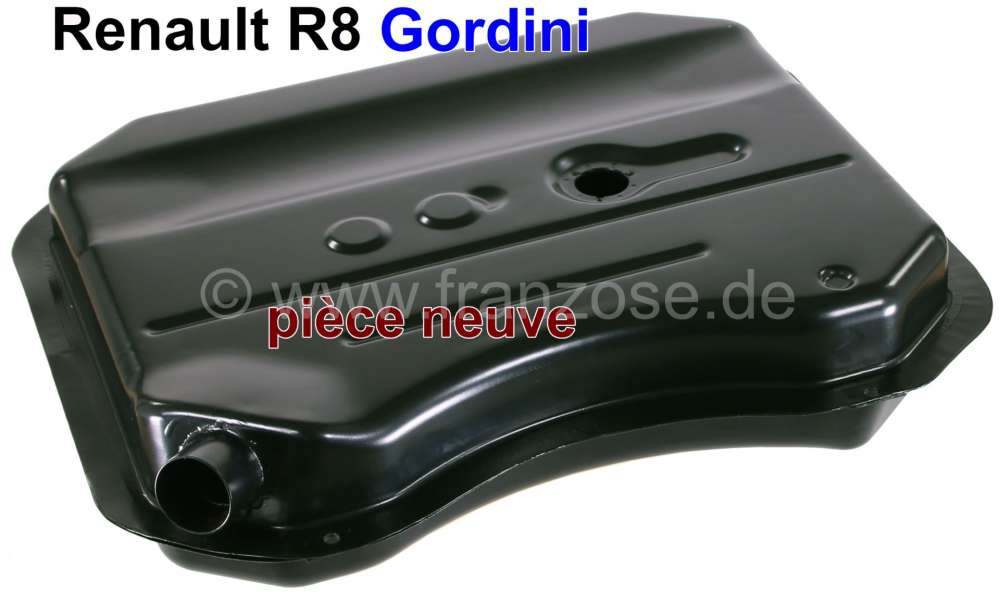 Renault - Fuel tank (new part, in the luggage compartment). Suitable for Renault R8 Gordini