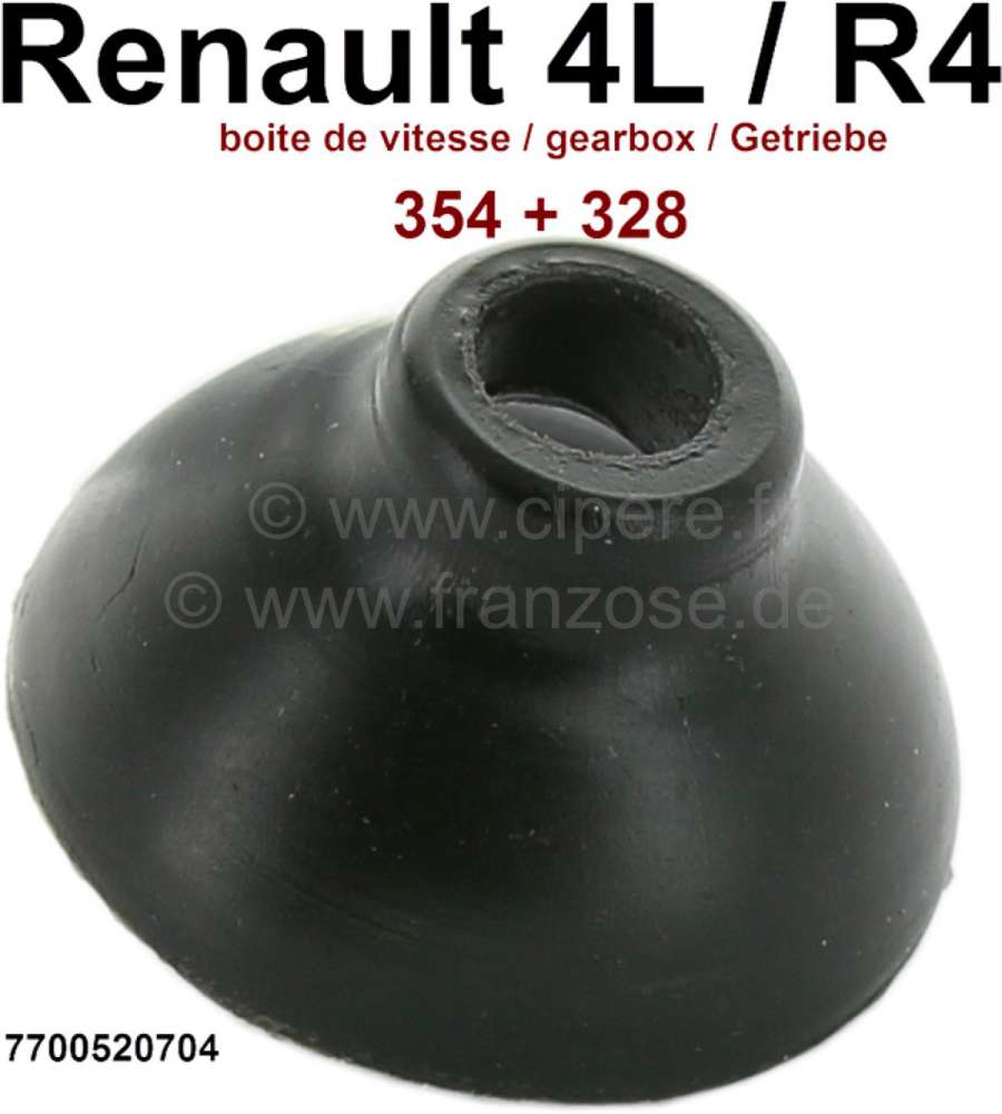 Renault - R4, collar on the gearbox, for the seal gear lever (for gearbox 354 + 328). Diameter: 11mm
