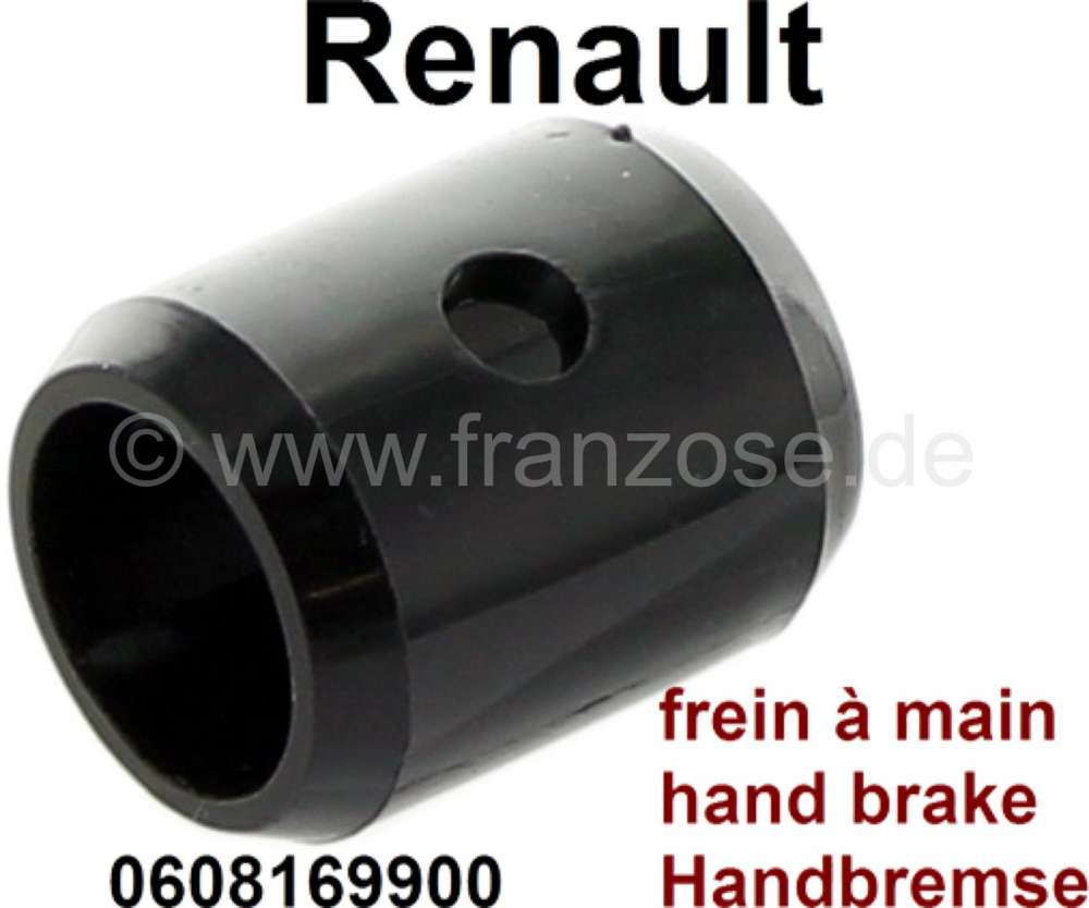 Renault - Guide (from synthetic) for hand brake lever. Suitable for all Renault, with the hand brake
