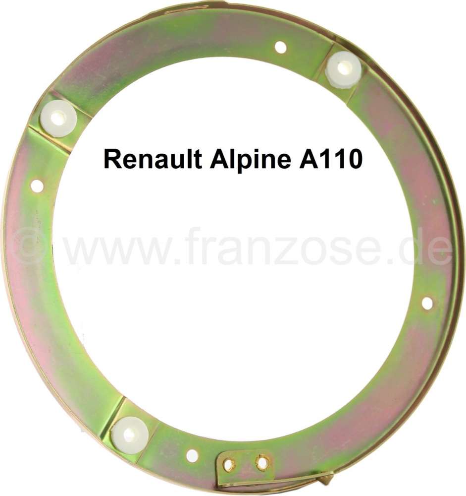 Renault - A110, Auxiliary headlight guard ring (fixture Jod headlamp on the sheet metal case). Suita