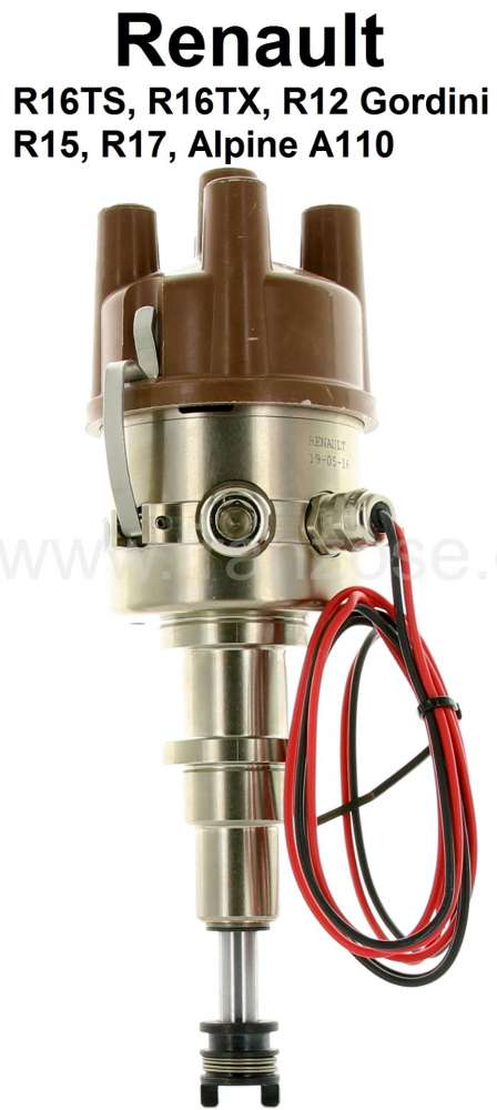 Peugeot - Ignition all-electronically. Substitute for the Ducellier distributor for the following Re