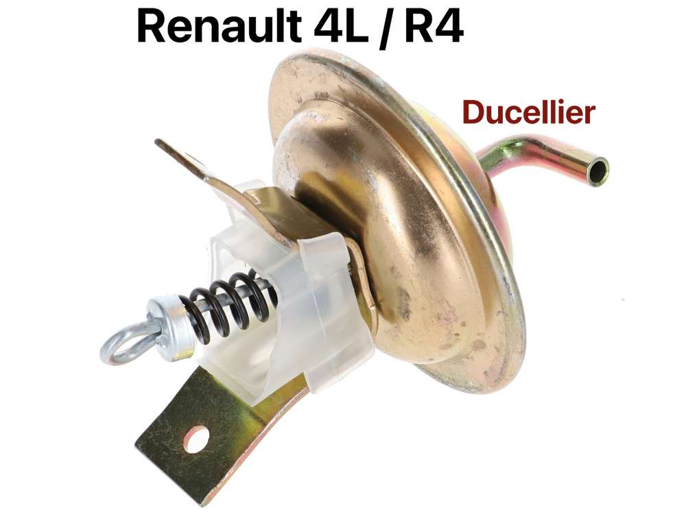 Renault - R4, Vacuum unit for Ducellier ignition distributor. Suitable for Renault R4. Replica